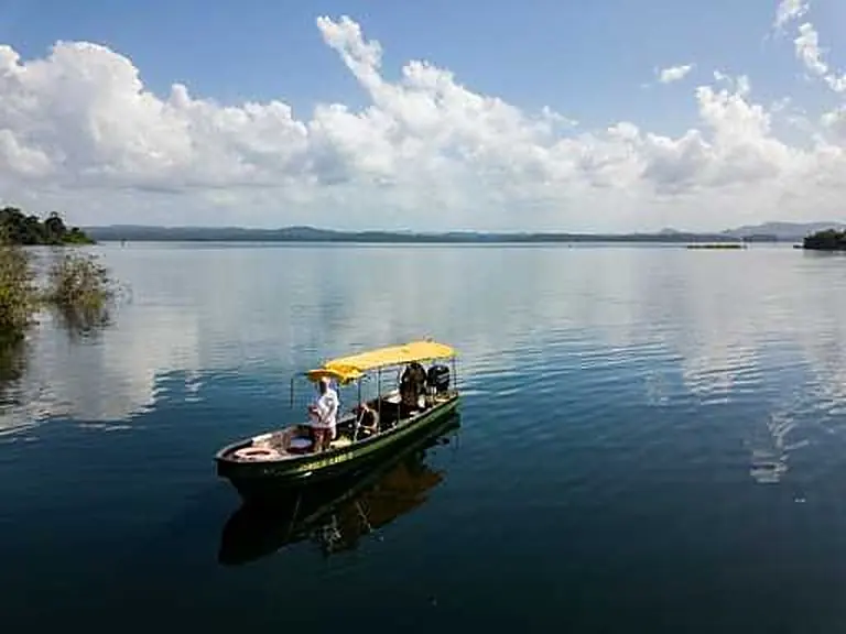 Fishing boat on Gatun Lake